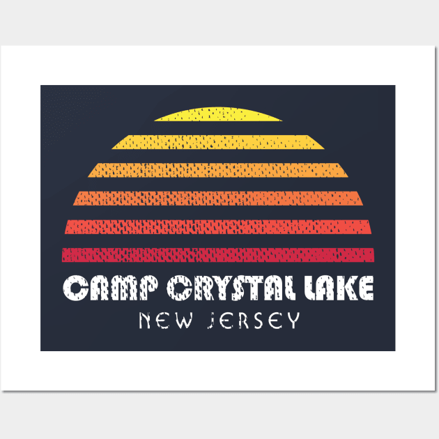 Camp Crystal Lake Wall Art by PodDesignShop